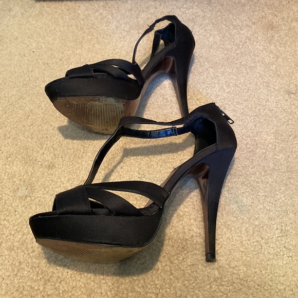 Steve Madden Haylow Black Platform “5 Heel Size 8 - Picture 3 of 9